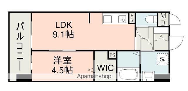 AVANCE菊陽(1LDK/7階)の間取り写真