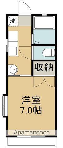 桜ヶ丘プライム(1K/1階)の間取り写真