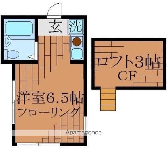 ライフガーデン野方(ワンルーム/2階)の間取り写真