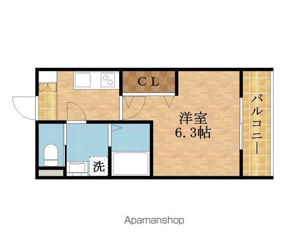 SERIE太子橋(1K/2階)の間取り写真