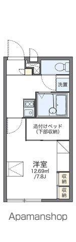 レオパレス ハーモニー(1K/2階)の間取り写真