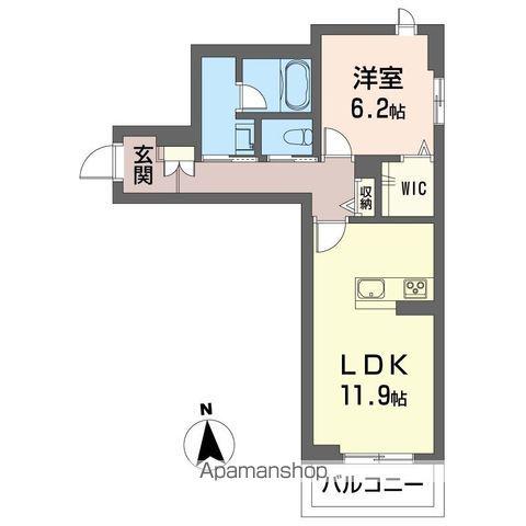 プレミアメゾン戸田(1LDK/3階)の間取り写真