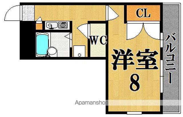 レオパレス関屋(1K/1階)の間取り写真