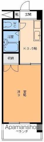 サニーハイツみゆき(1K/1階)の間取り写真