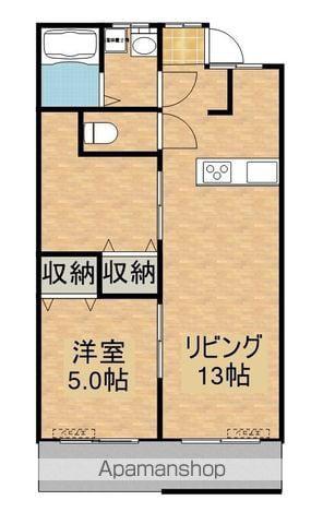 後藤アパート(1SLDK/1階)の間取り写真