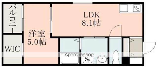 MAJOR大津駅前(1LDK/2階)の間取り写真