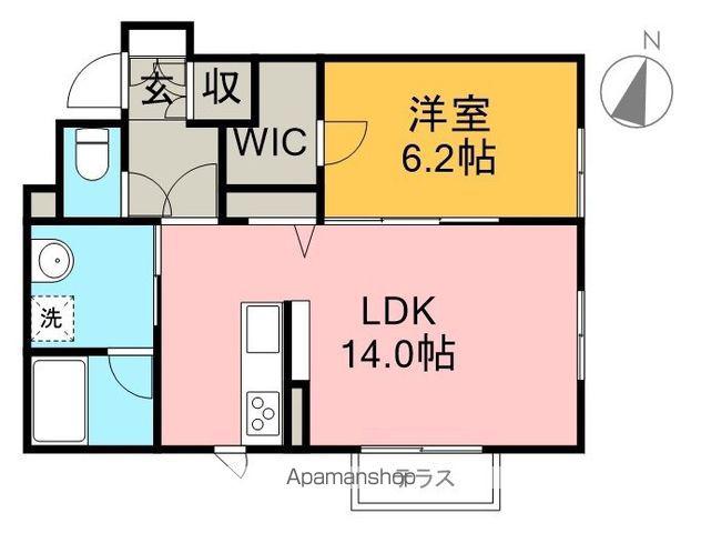 シャーメゾン 莉Ⅰ(1LDK/1階)の間取り写真