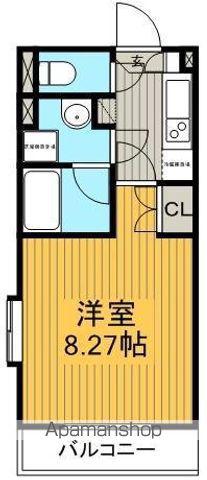 タウンライフ藤が丘東(1K/3階)の間取り写真