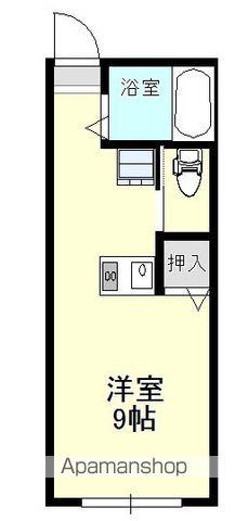タイニーハウス(ワンルーム/2階)の間取り写真