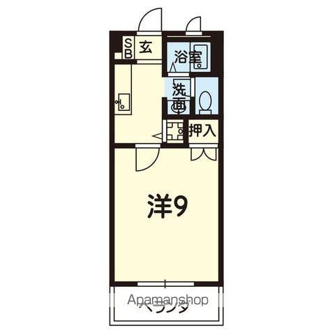 エクセレント池田(1K/3階)の間取り写真
