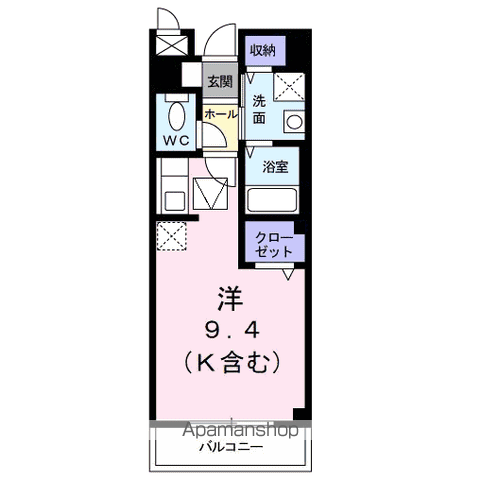 サニーメゾンⅡ(1K/1階)の間取り写真