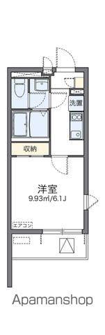 レオネクストアブリール天満(1K/4階)の間取り写真