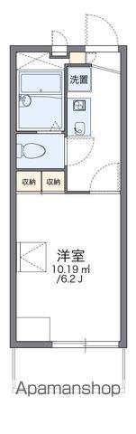 レオパレスMINAMINOⅡ(1K/1階)の間取り写真