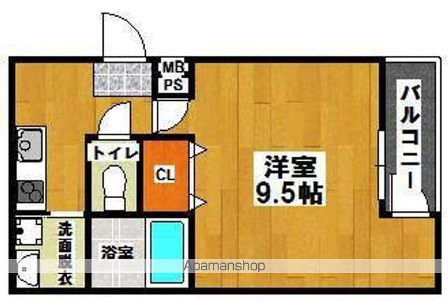 フジパレス堺大浜南町(1K/1階)の間取り写真