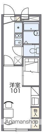 レオパレスアクアタウン(1K/2階)の間取り写真