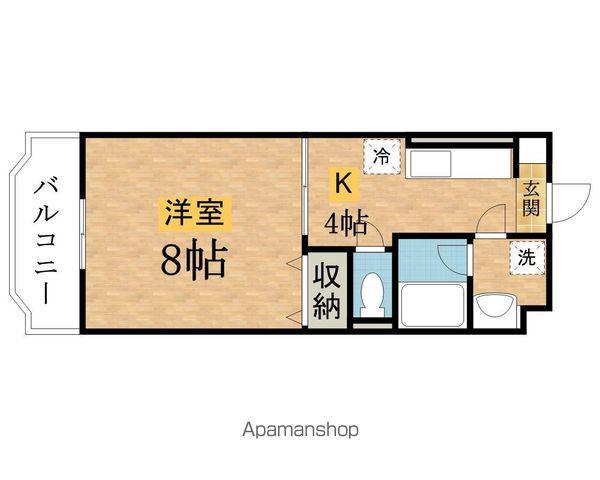 GLOIRE(1K/3階)の間取り写真