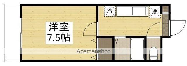 クラフト津島(1K/2階)の間取り写真