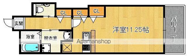 REIS HANDLER(ワンルーム/2階)の間取り写真