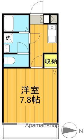 安積サンシャイン(1DK/7階)の間取り写真