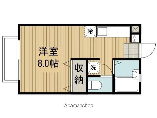 グレイシス阿佐谷 A棟(1K/1階)の間取り写真