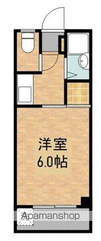 半九台コーポ(1K/2階)の間取り写真