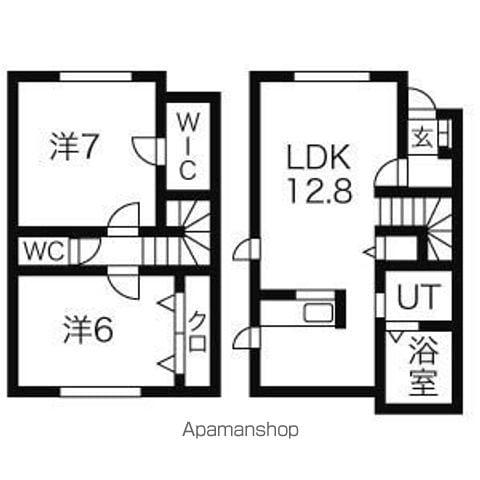 フレッサ(2LDK)の間取り写真