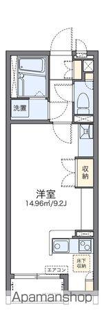 レオネクスト第三吉兵衛ハウス(ワンルーム/1階)の間取り写真