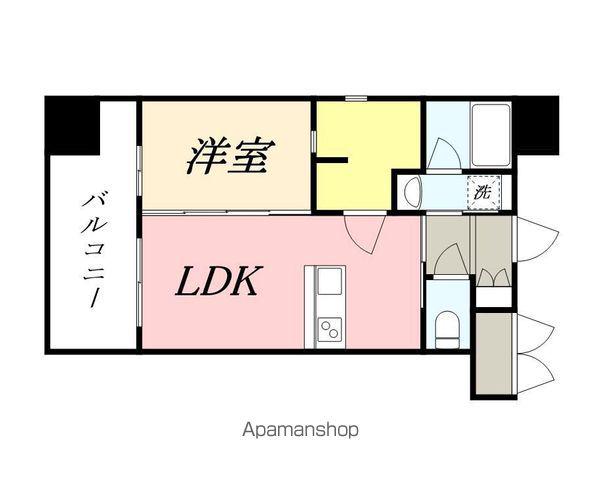 ALFACIO MILANI(1LDK/11階)の間取り写真