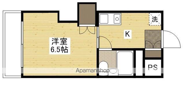 第3中川コーポラス(1K/7階)の間取り写真