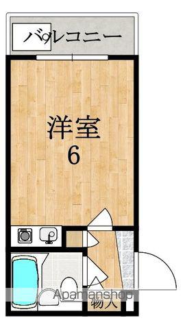 ドリーム東生駒(ワンルーム/3階)の間取り写真