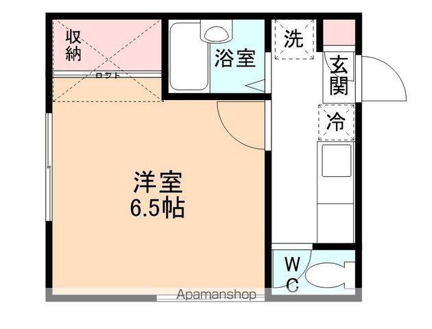 シャロンヌプチ吉島(1K/1階)の間取り写真