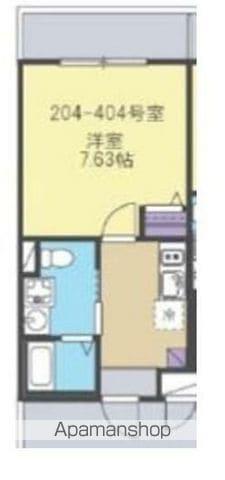 EAU・CLAIR MITSUZAWA(1K/5階)の間取り写真