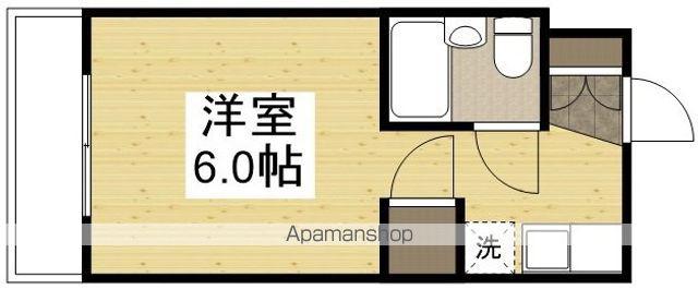 MAPLE TOWN(ワンルーム/1階)の間取り写真