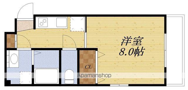 HIKARIマンション(1K/4階)の間取り写真