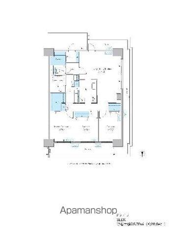グランセジュール大国町(3LDK/9階)の間取り写真