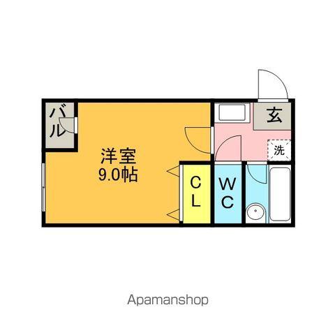 和光レジデンス高宮(1K/3階)の間取り写真