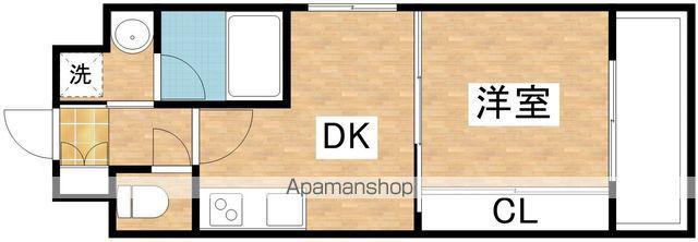 エルシア新大阪(1DK/6階)の間取り写真