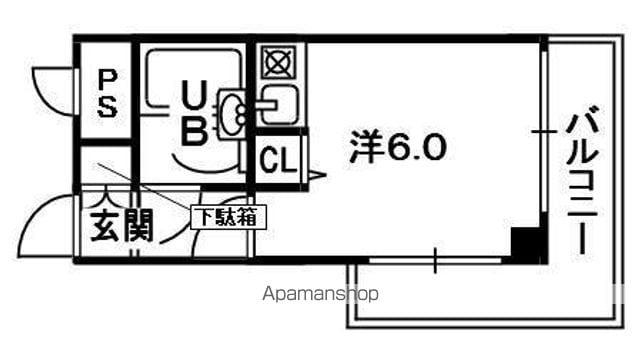 MPLAZA津田駅前壱番館(1K/3階)の間取り写真