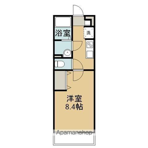 サンセリテ妙典(1K/2階)の間取り写真