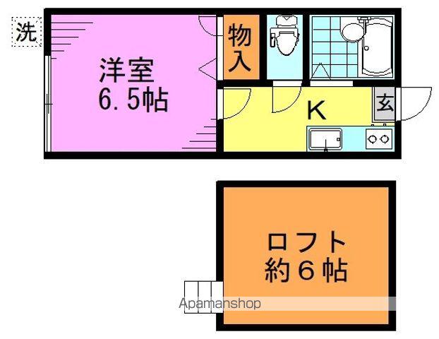 NMNハウス(1K/1階)の間取り写真