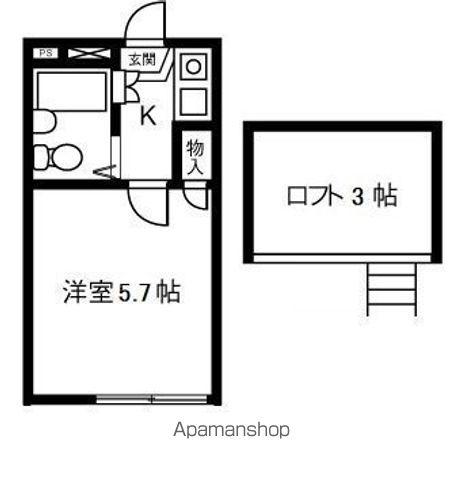 SUMITAI新瑞橋(1K/1階)の間取り写真