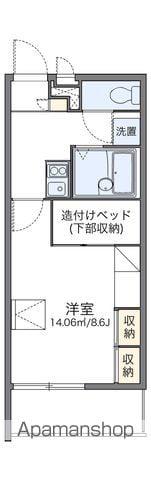 レオパレスKAMONⅣ(1K/3階)の間取り写真