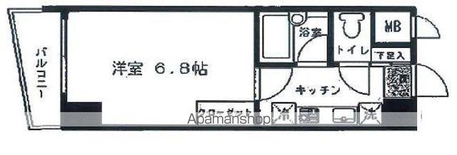 STATION1010(1K/7階)の間取り写真