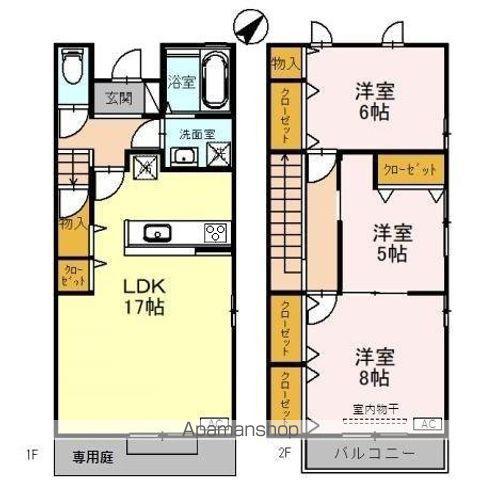 トレスパラーシオ(3LDK)の間取り写真