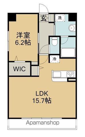 COZYCORTⅤ(1LDK/2階)の間取り写真