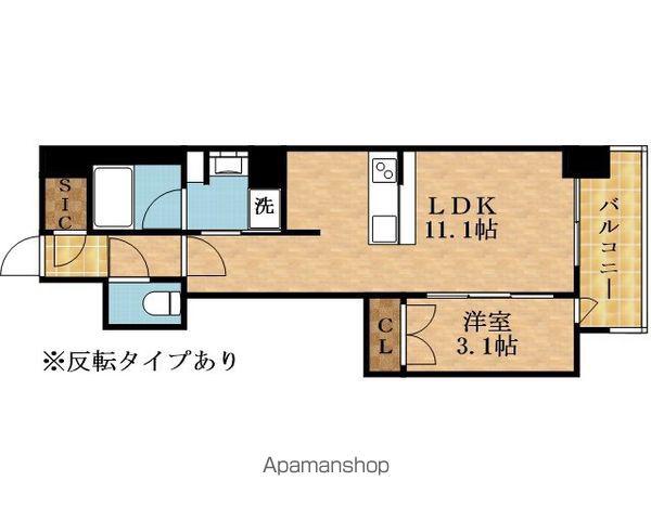 リビオメゾン新大阪(1LDK/7階)の間取り写真