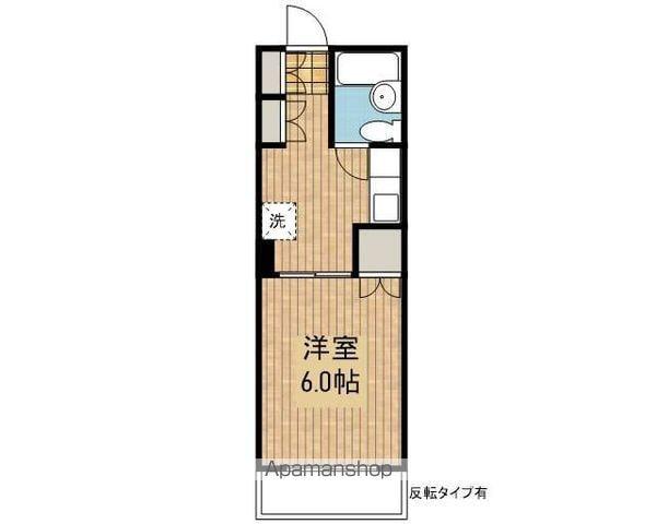 内藤マンション(1K/3階)の間取り写真