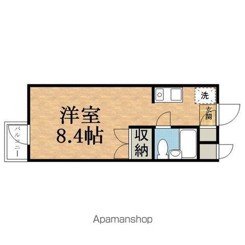 NOSSA平岡町(ワンルーム/2階)の間取り写真