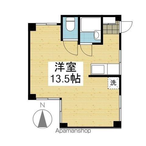 レイス永木町(ワンルーム/2階)の間取り写真