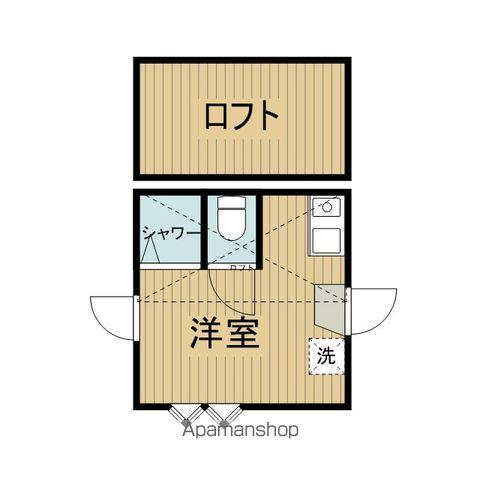 フェリスホープ(ワンルーム/1階)の間取り写真